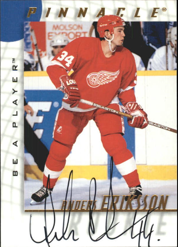 1997-98 Be A Player Autographs #180 Anders Eriksson