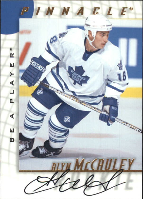 1997-98 Be A Player Autographs #222 Alyn McCauley