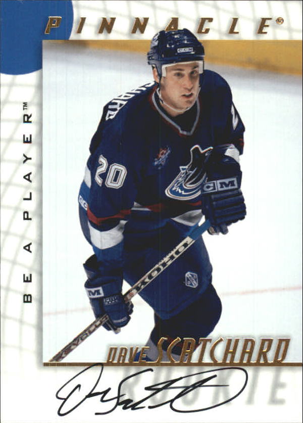 1997-98 Be A Player Autographs #234 Dave Scatchard
