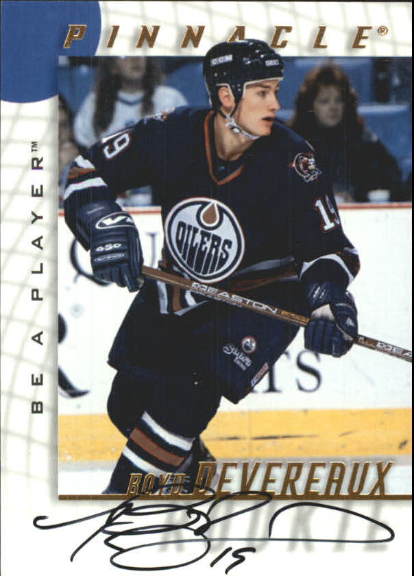 1997-98 Be A Player Autographs #237 Boyd Devereaux