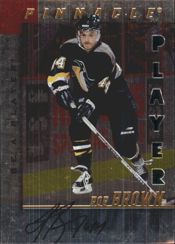 1997-98 Be A Player Autographs Die Cut #48 Rob Brown