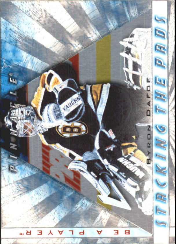 1997-98 Be A Player Stacking the Pads #15 Byron Dafoe
