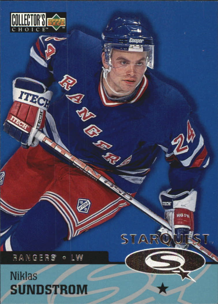 1997-98 Collector's Choice StarQuest #SQ41 Niklas Sundstrom