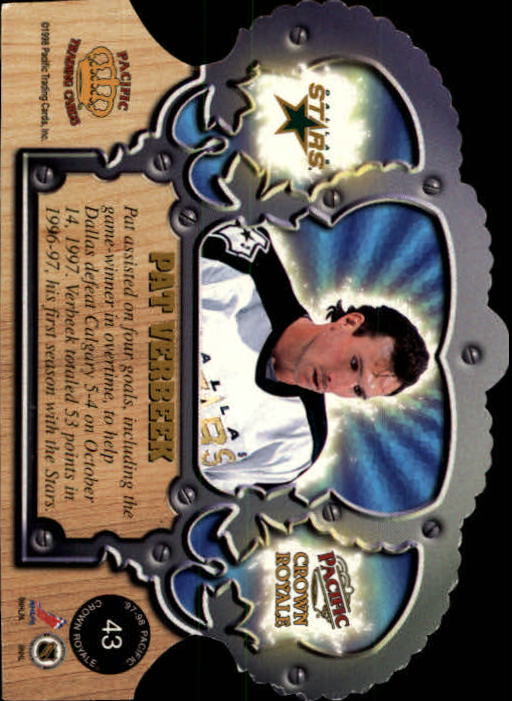 1997-98 Pacific Crown Royale - #112 Ed Olczyk