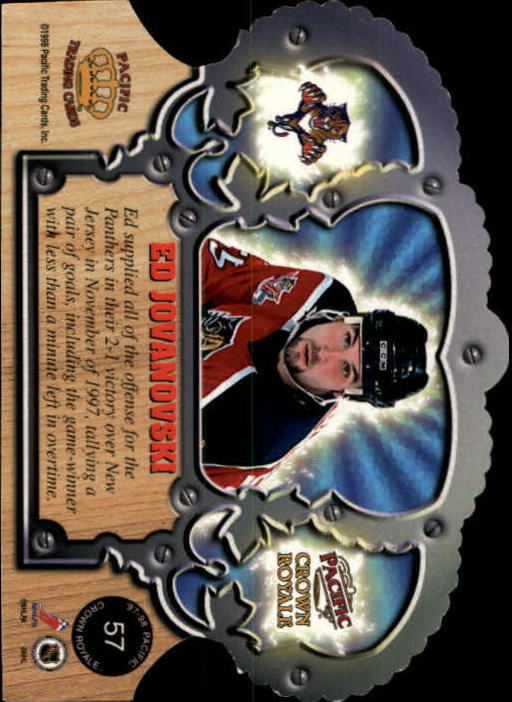 1997-98 Pacific Crown Royale - #112 Ed Olczyk