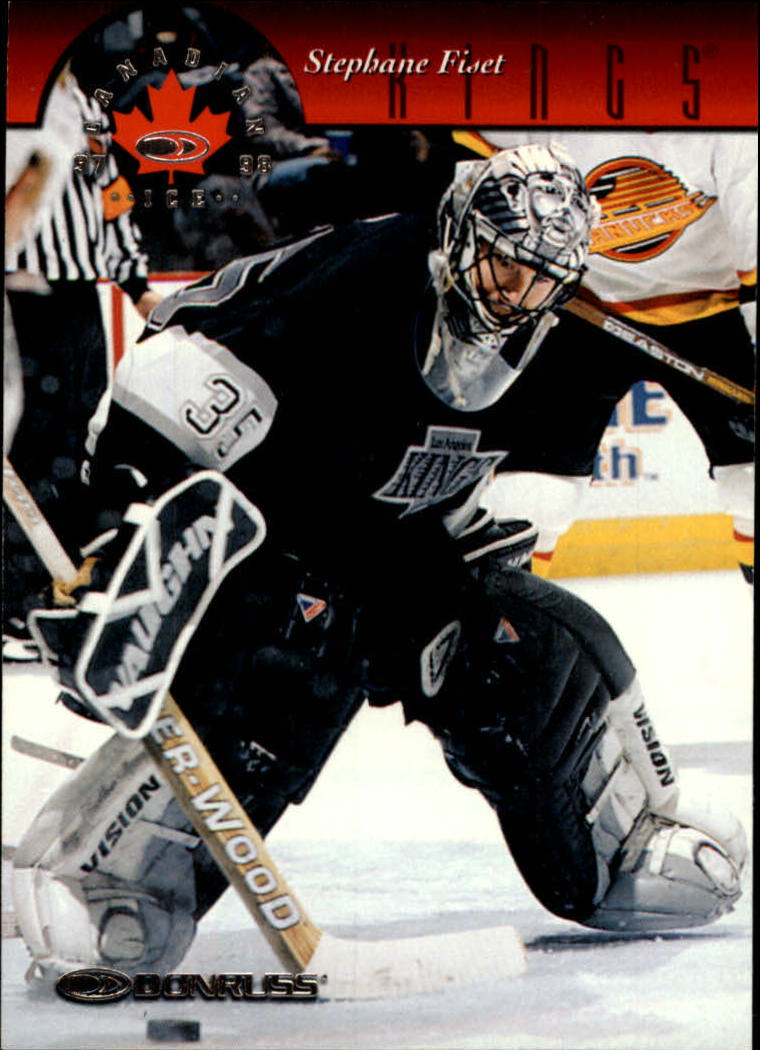 1997-98 Donruss Canadian Ice #30 Stephane Fiset