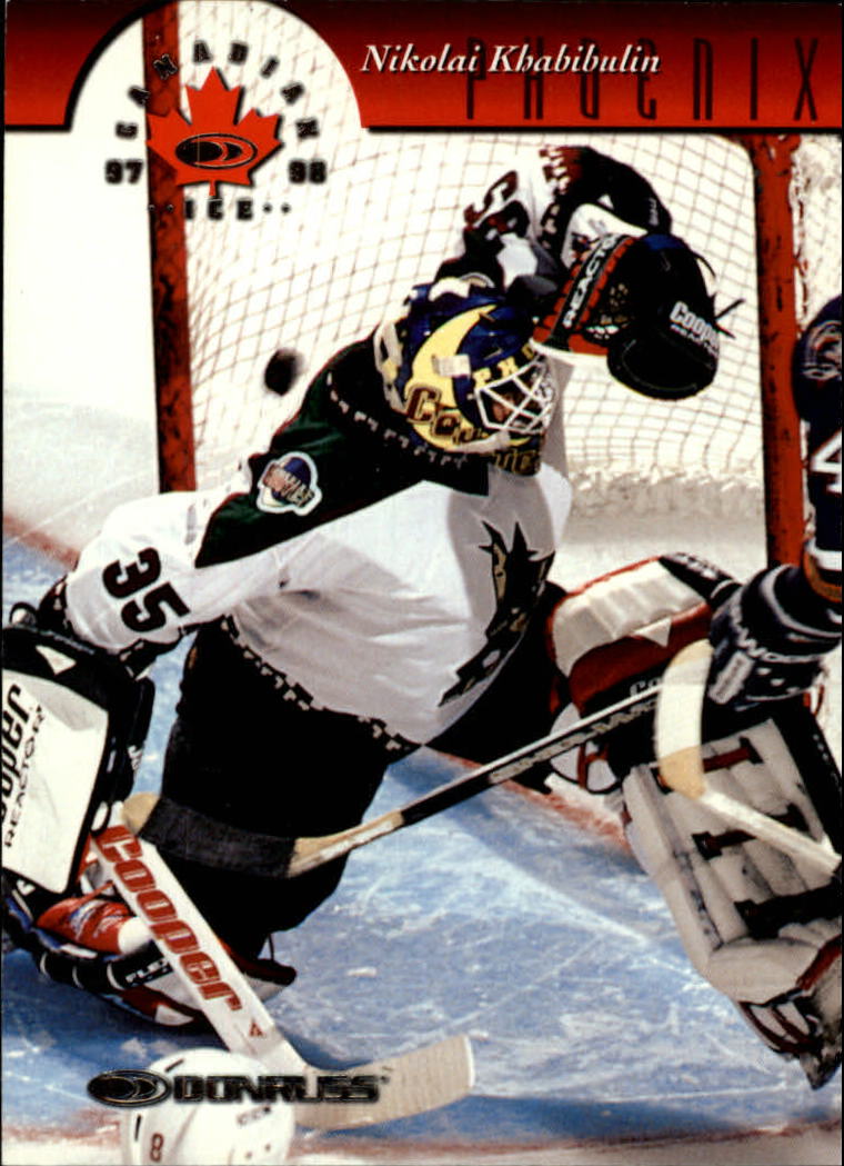 1997-98 Donruss Canadian Ice #75 Nikolai Khabibulin