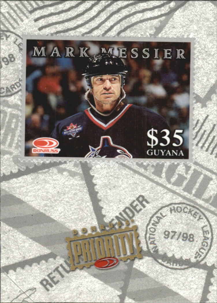 1997-98 Donruss Priority Stamps Silver #6 Mark Messier