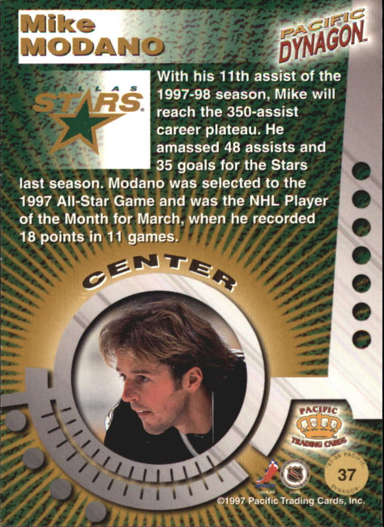 Mike Modano Cards (1990-2011) - Stars Red Wings - You Choose Your Cards