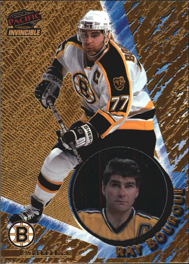 1997-98 Pacific Invincible #7 Ray Bourque - Nm-mt