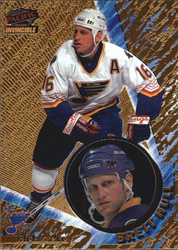 BRETT HULL  St. Louis Blues 1997 CCM Throwback Home NHL Hockey Jersey