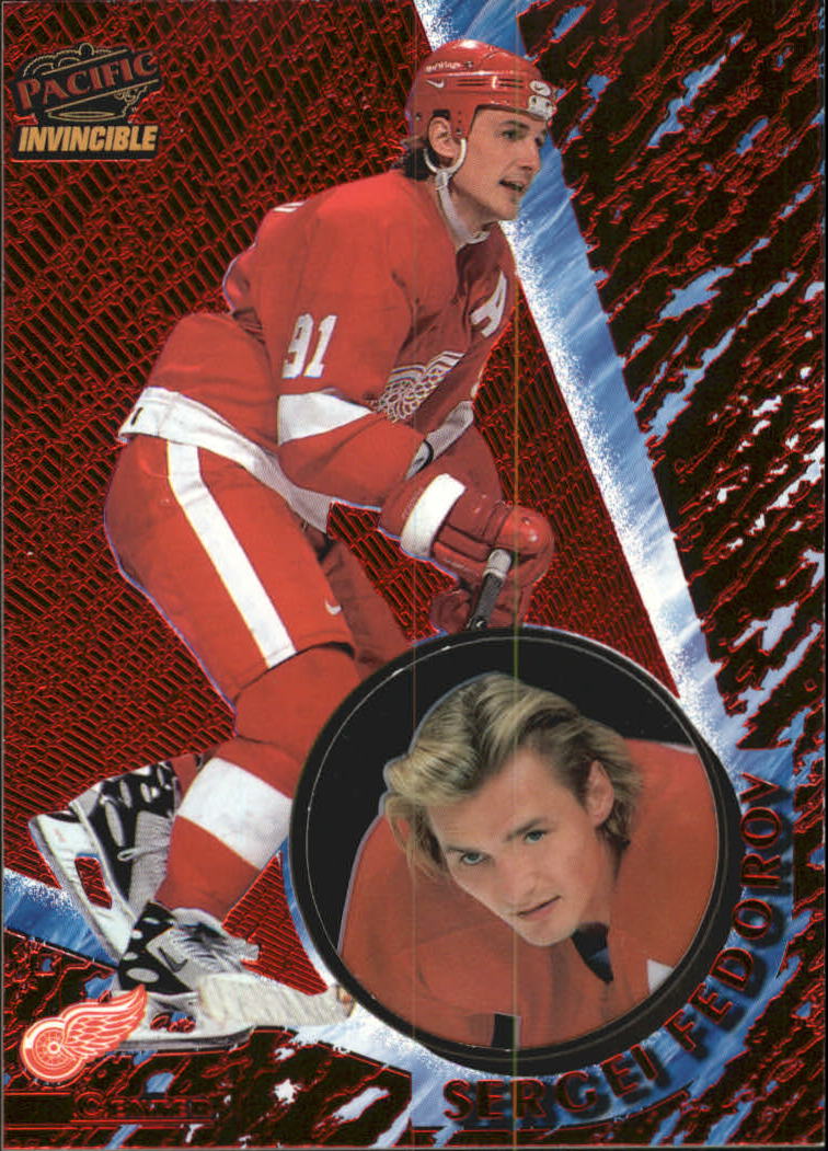 1997-98 Pacific Invincible Red #46 Sergei Fedorov