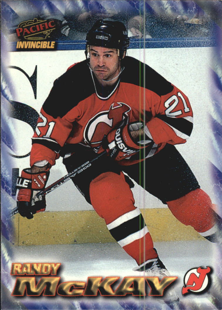 1997-98 Pacific Invincible NHL Regime #114 Randy McKay - NM-MT