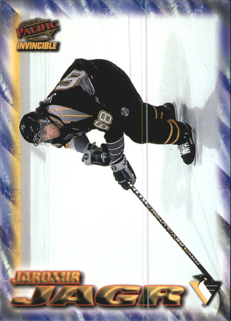 1997-98 Pacific Invincible NHL Regime #160 Jaromir Jagr
