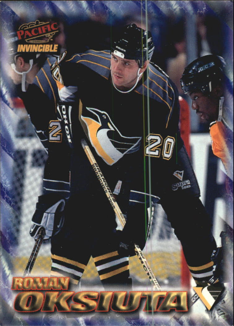 1997-98 Pacific Invincible NHL Regime #164 Roman Oksiuta