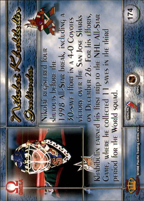 Sports Card Back