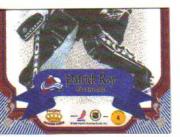 1997-98 Pacific Omega Silks #4 Patrick Roy back image