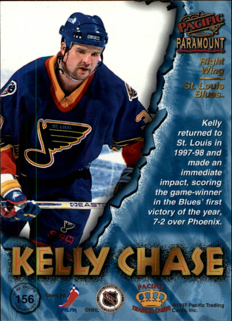 1997-98 Paramount #156 Kelly Chase back image