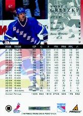 1997-98 Pinnacle #67 Wayne Gretzky back image