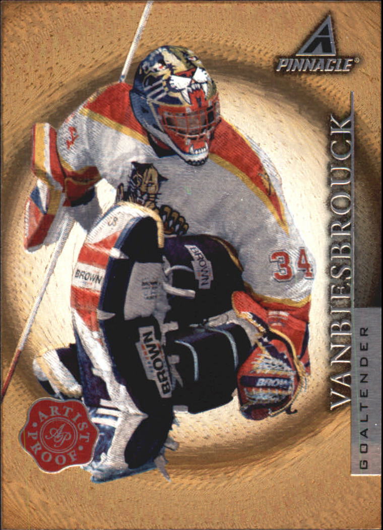 John Vanbiesbrouck Hockey Card 1997-98 Pinnacle #37 John Vanbiesbrouck