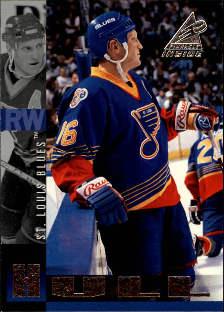 1997-98 Pinnacle Inside #12 Brett Hull - NM-MT