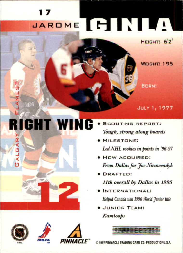 B1892- 1997-98 Pinnacle Inside Hk #s 1-190 +Rookies -You Pick- 15+ FREE US SHIP - Bild 19 von 341