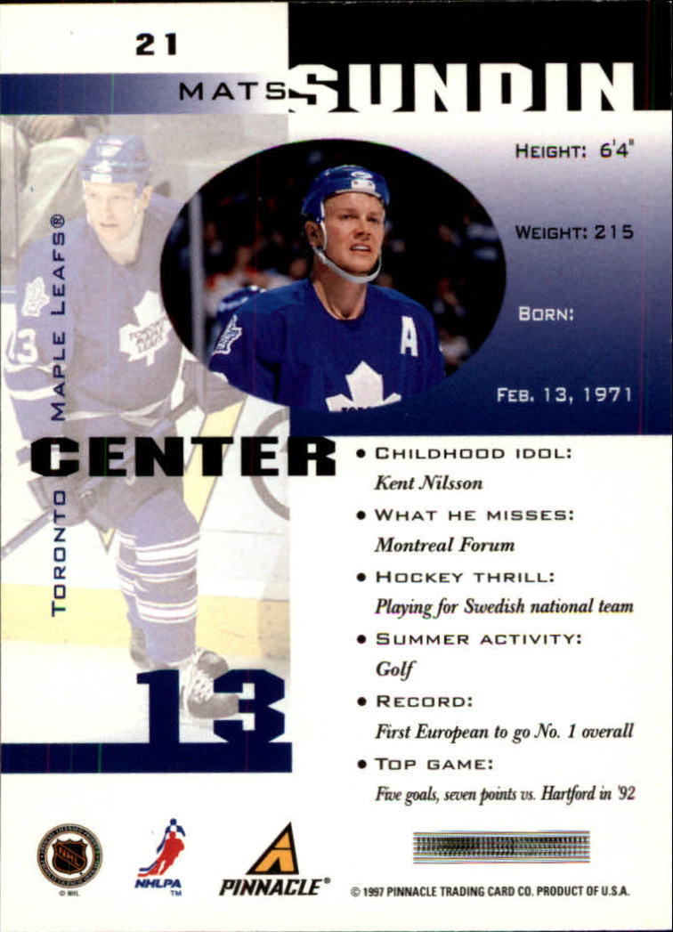 B1892- 1997-98 Pinnacle Inside Hk #s 1-190 +Rookies -You Pick- 15+ FREE US SHIP - Bild 27 von 341