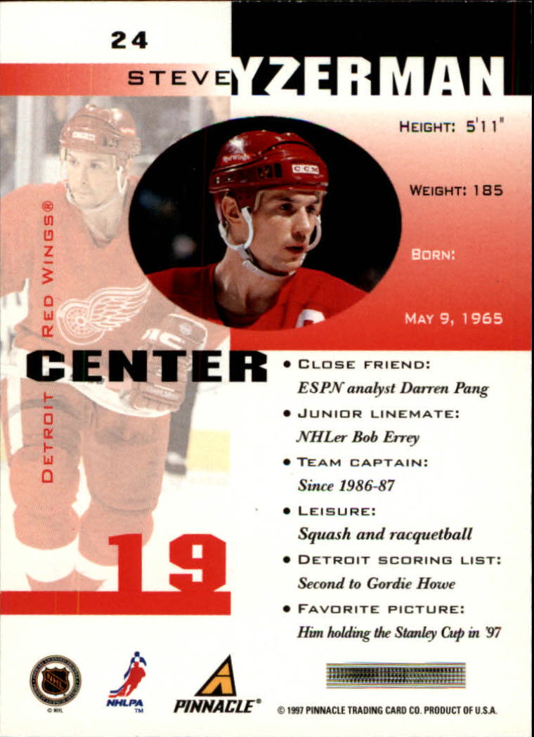 B1892- 1997-98 Pinnacle Inside Hk #s 1-190 +Rookies -You Pick- 15+ FREE US SHIP - Bild 33 von 341
