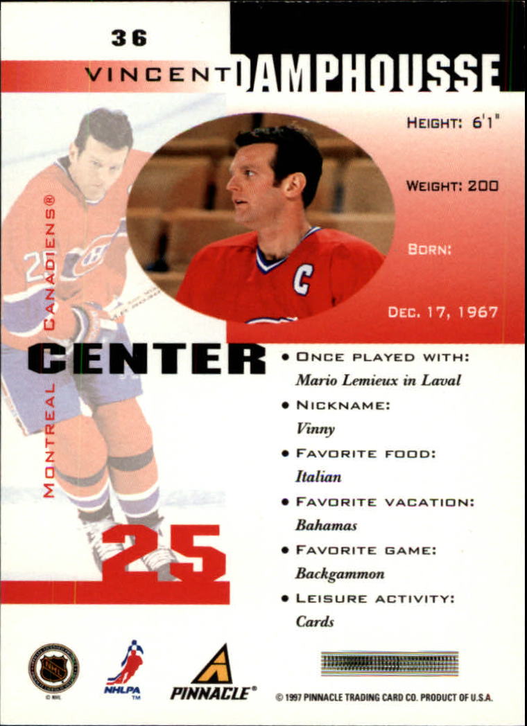 B1892- 1997-98 Pinnacle Inside Hk #s 1-190 +Rookies -You Pick- 15+ FREE US SHIP - Bild 55 von 341