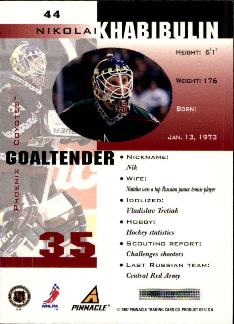 B1892- 1997-98 Pinnacle Inside Hk #s 1-190 +Rookies -You Pick- 15+ FREE US SHIP - Bild 65 von 341
