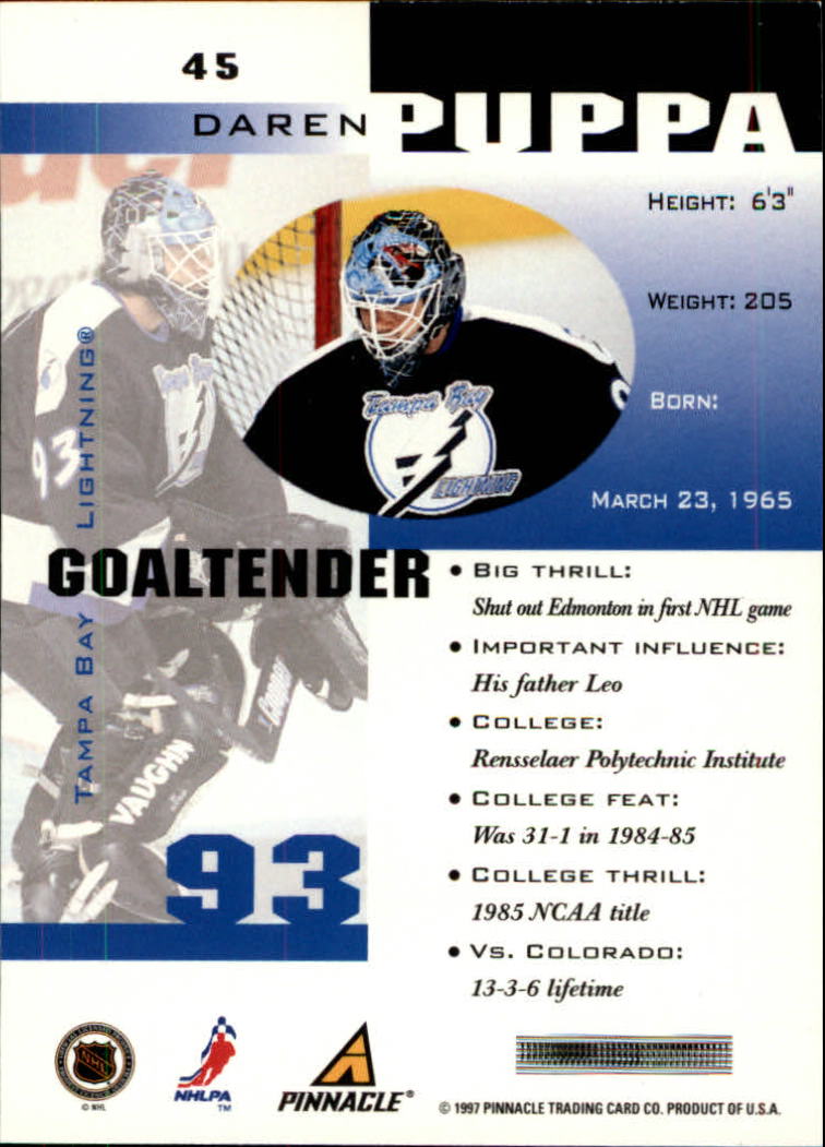 B1892- 1997-98 Pinnacle Inside Hk #s 1-190 +Rookies -You Pick- 15+ FREE US SHIP - Bild 67 von 341