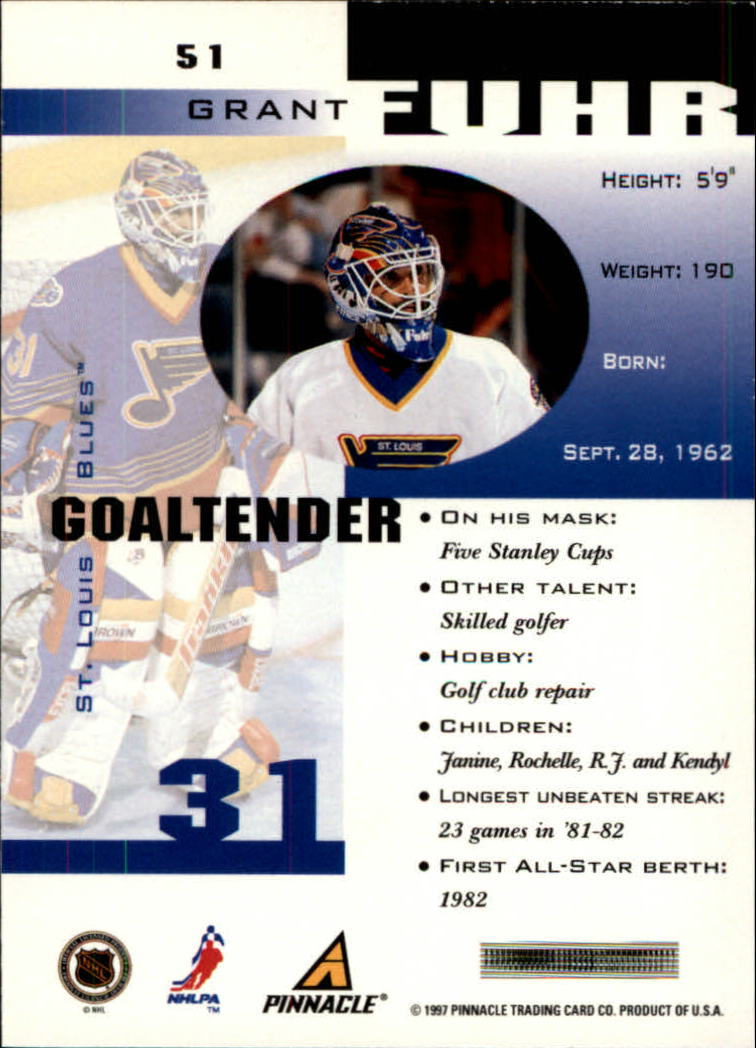 B1892- 1997-98 Pinnacle Inside Hk #s 1-190 +Rookies -You Pick- 15+ FREE US SHIP - Bild 75 von 341