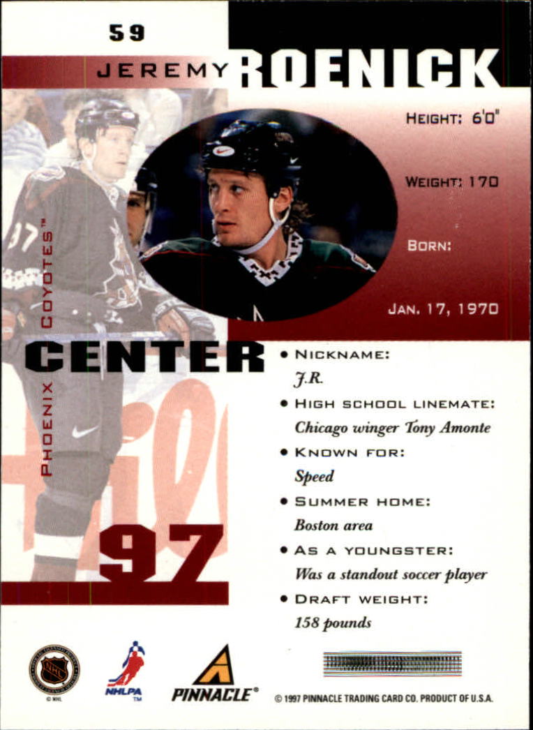B1892- 1997-98 Pinnacle Inside Hk #s 1-190 +Rookies -You Pick- 15+ FREE US SHIP - Bild 89 von 341