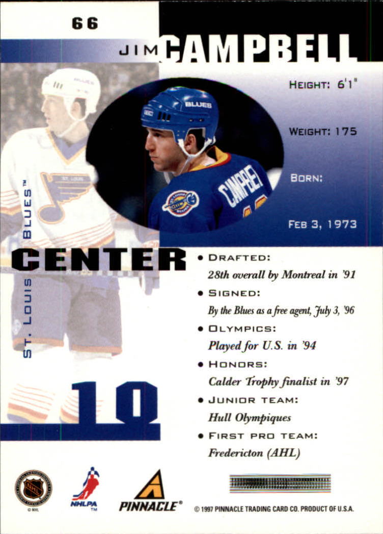 B1892- 1997-98 Pinnacle Inside Hk #s 1-190 +Rookies -You Pick- 15+ FREE US SHIP - Bild 101 von 341