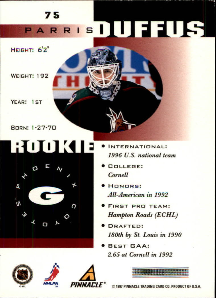 B1892- 1997-98 Pinnacle Inside Hk #s 1-190 +Rookies -You Pick- 15+ FREE US SHIP - Bild 115 von 341