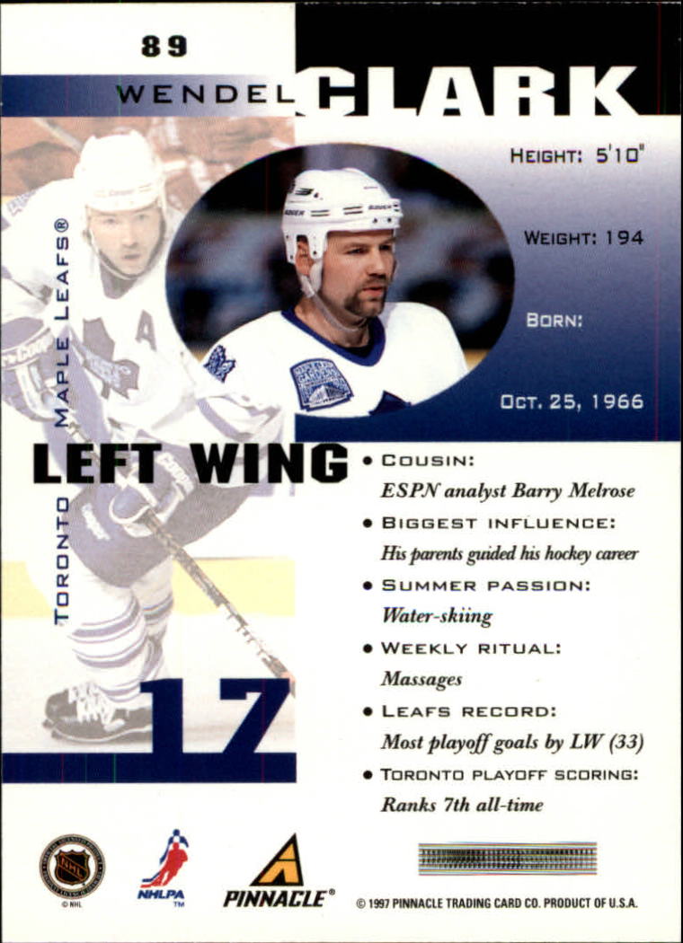 B1892- 1997-98 Pinnacle Inside Hk #s 1-190 +Rookies -You Pick- 15+ FREE US SHIP - Bild 141 von 341