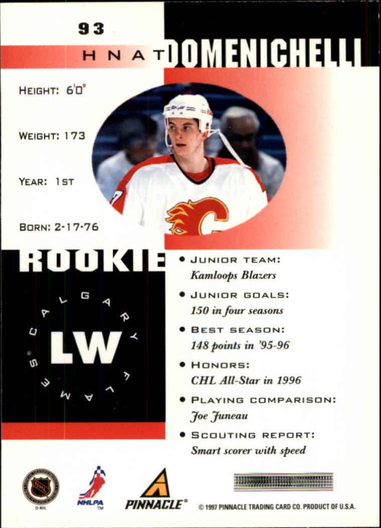 B1892- 1997-98 Pinnacle Inside Hk #s 1-190 +Rookies -You Pick- 15+ FREE US SHIP - Bild 147 von 341