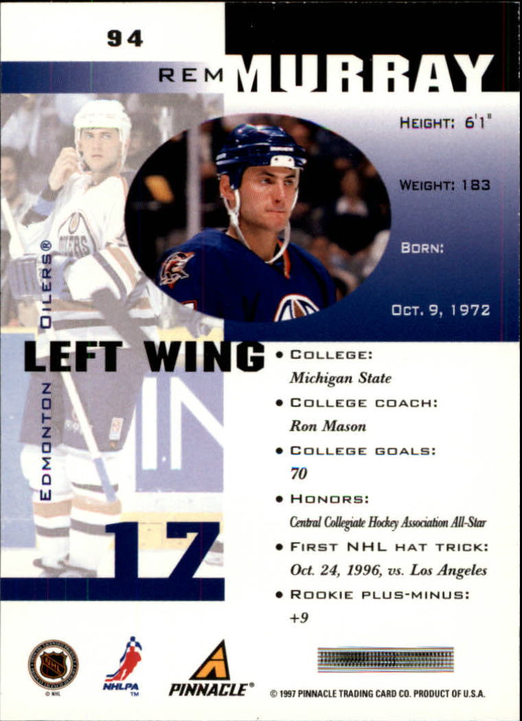 B1892- 1997-98 Pinnacle Inside Hk #s 1-190 +Rookies -You Pick- 15+ FREE US SHIP - Bild 149 von 341