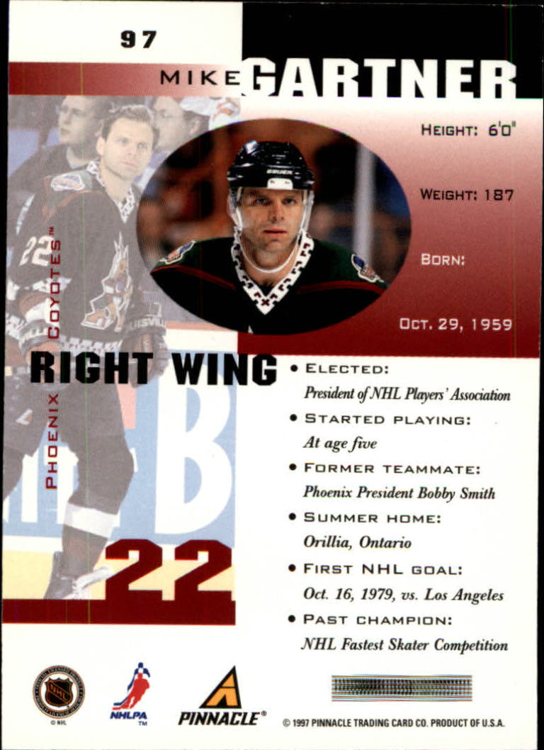 B1892- 1997-98 Pinnacle Inside Hk #s 1-190 +Rookies -You Pick- 15+ FREE US SHIP - Bild 155 von 341