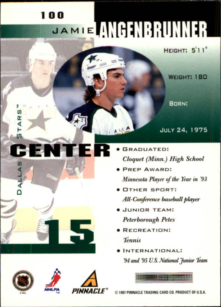 B1892- 1997-98 Pinnacle Inside Hk #s 1-190 +Rookies -You Pick- 15+ FREE US SHIP - Bild 161 von 341