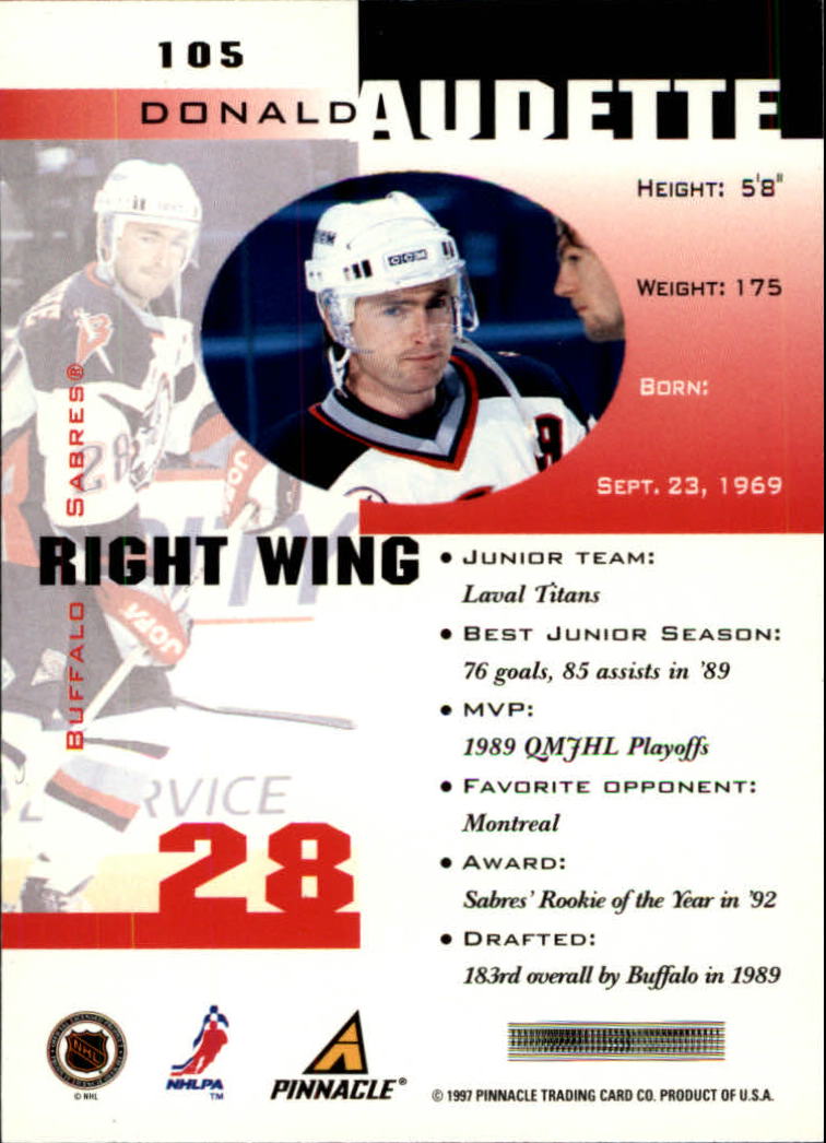 B1892- 1997-98 Pinnacle Inside Hk #s 1-190 +Rookies -You Pick- 15+ FREE US SHIP - Bild 171 von 341