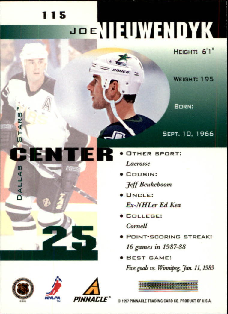 B1892- 1997-98 Pinnacle Inside Hk #s 1-190 +Rookies -You Pick- 15+ FREE US SHIP - Bild 191 von 341