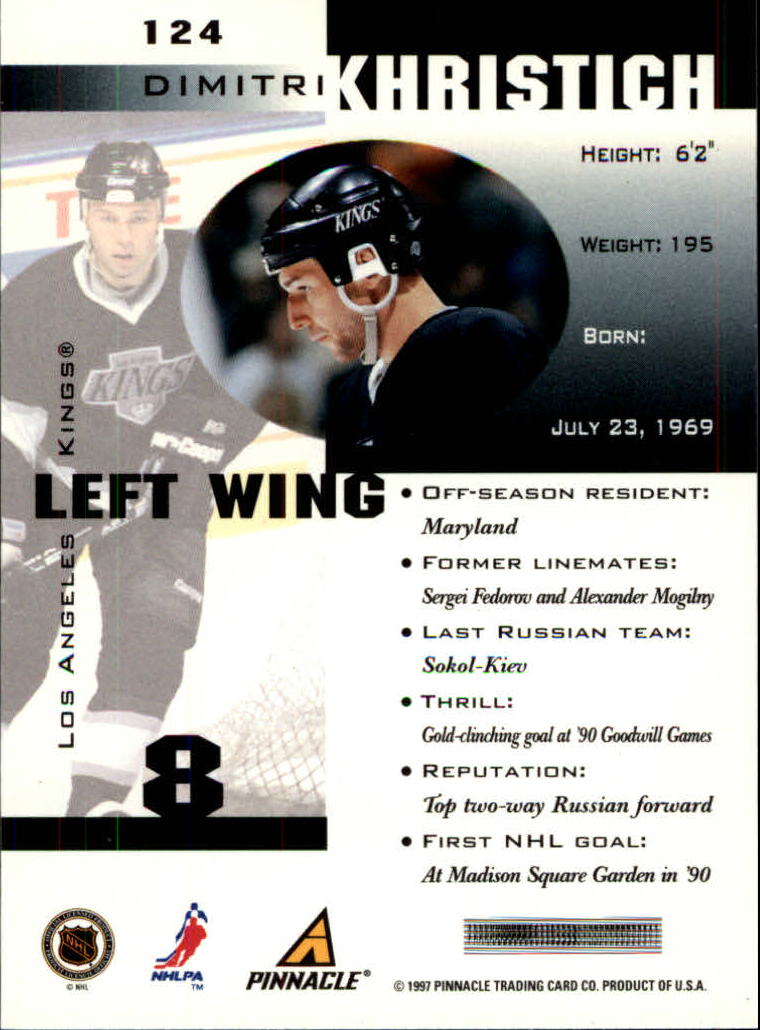 B1892- 1997-98 Pinnacle Inside Hk #s 1-190 +Rookies -You Pick- 15+ FREE US SHIP - Bild 209 von 341