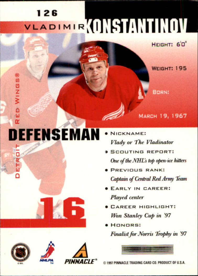 B1892- 1997-98 Pinnacle Inside Hk #s 1-190 +Rookies -You Pick- 15+ FREE US SHIP - Bild 213 von 341