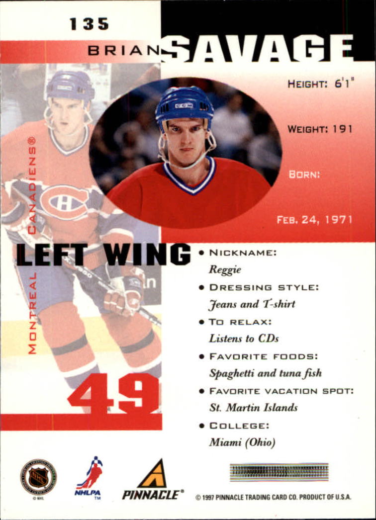 B1892- 1997-98 Pinnacle Inside Hk #s 1-190 +Rookies -You Pick- 15+ FREE US SHIP - Bild 231 von 341