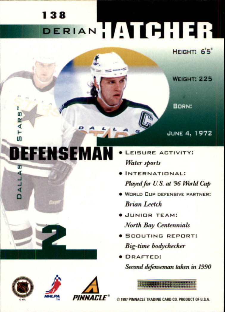 B1892- 1997-98 Pinnacle Inside Hk #s 1-190 +Rookies -You Pick- 15+ FREE US SHIP - Bild 237 von 341