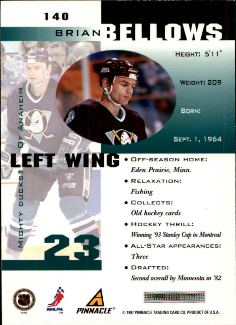 B1892- 1997-98 Pinnacle Inside Hk #s 1-190 +Rookies -You Pick- 15+ FREE US SHIP - Bild 241 von 341
