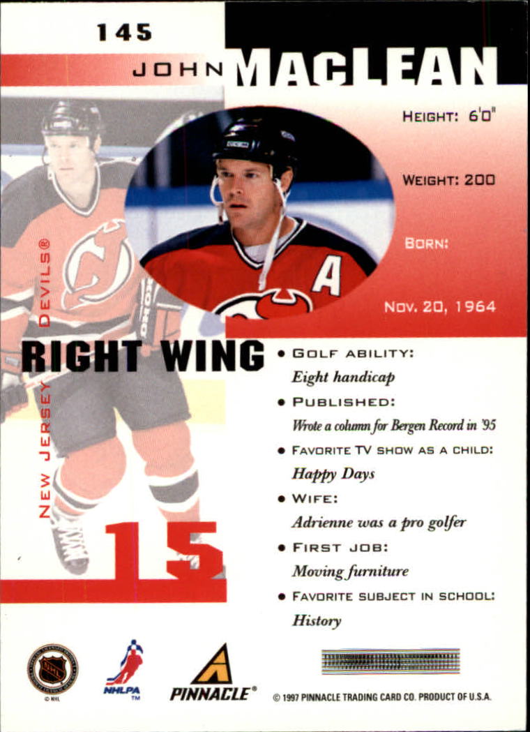 B1892- 1997-98 Pinnacle Inside Hk #s 1-190 +Rookies -You Pick- 15+ FREE US SHIP - Bild 251 von 341