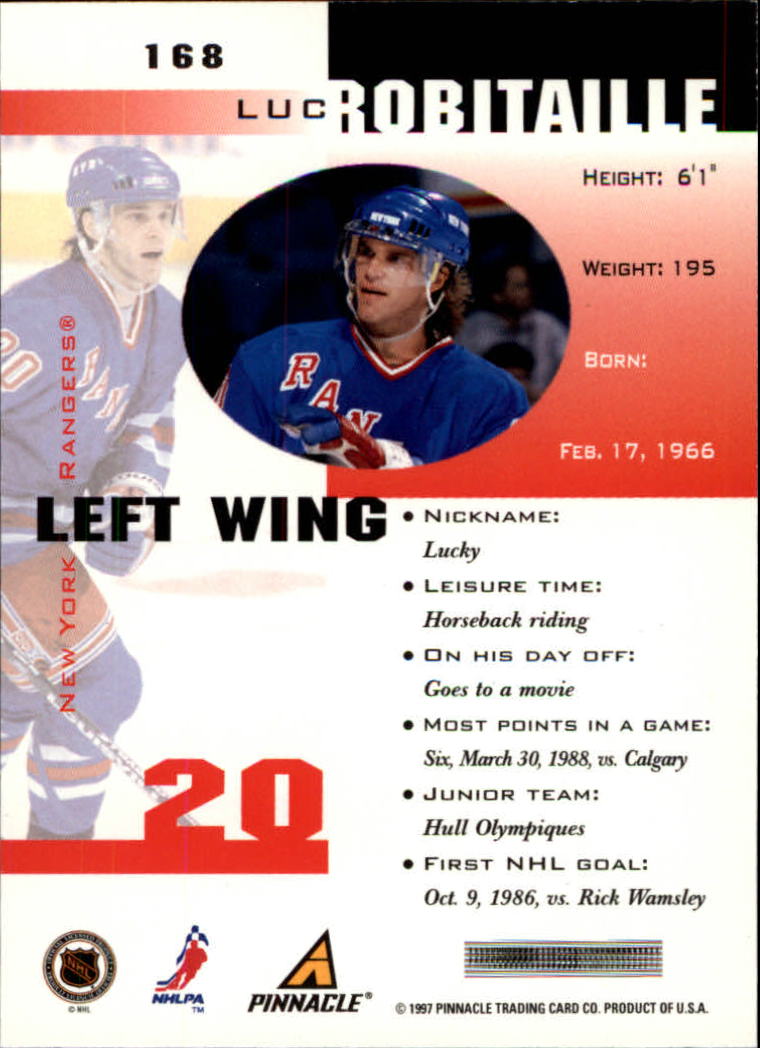 B1892- 1997-98 Pinnacle Inside Hk #s 1-190 +Rookies -You Pick- 15+ FREE US SHIP - Bild 297 von 341
