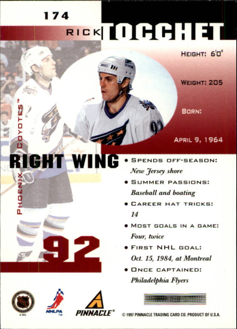 B1892- 1997-98 Pinnacle Inside Hk #s 1-190 +Rookies -You Pick- 15+ FREE US SHIP - Bild 309 von 341